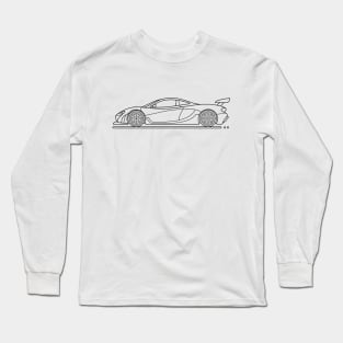 P1 Lineart B Long Sleeve T-Shirt